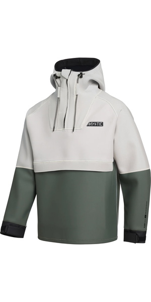 2026 Mystic Fury 3/2mm Neoprene Hoodie 35017.230325 - Dark Olive